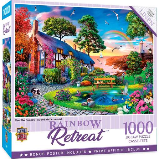 Puzzle MasterPieces Sobre el Arco Iris de 1000 Piezas