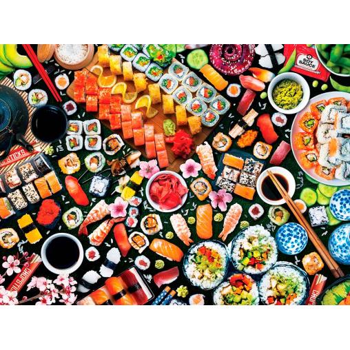 Puzzle MasterPieces Sorpresa de Sushi XXL de 300 Piezas