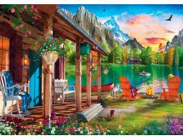 Puzzle MasterPieces Tarde en el lago de 1000 Piezas