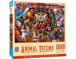 Puzzle MasterPieces Totems de Animales de 1000 Piezas