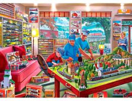 Puzzle MasterPieces Trenes Lionel de 1000 Piezas