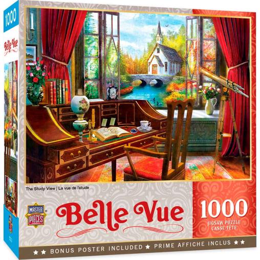 Puzzle MasterPieces Vista desde el Estudio de 1000 Pieza