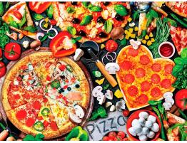 Puzzle MasterPieces Viva La Pizza XXL de 300 Piezas