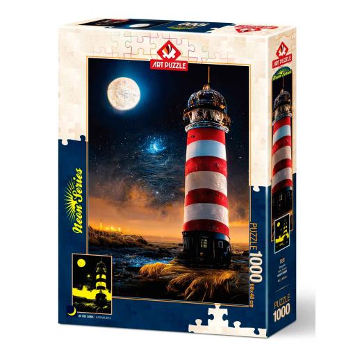 Puzzle Neón Art Puzzle El Faro de las Estrellas de 1000 Pzs