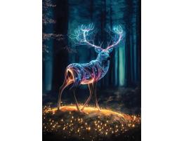 Puzzle Neón Art Puzzle Patronus de 1000 Piezas