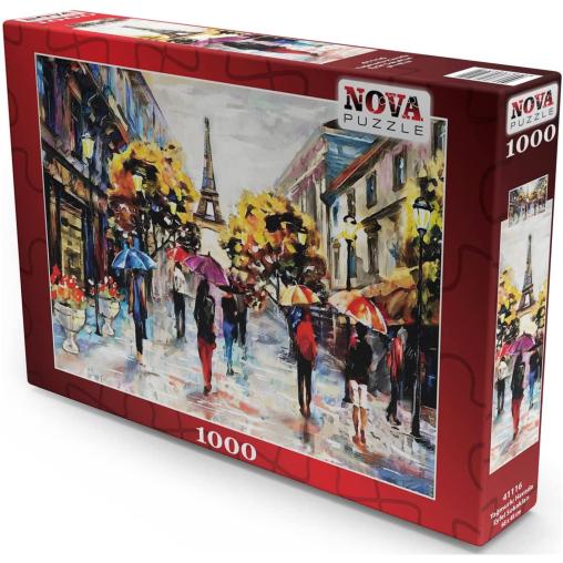 Puzzle Nova Calles Eiffel de 1000 Piezas