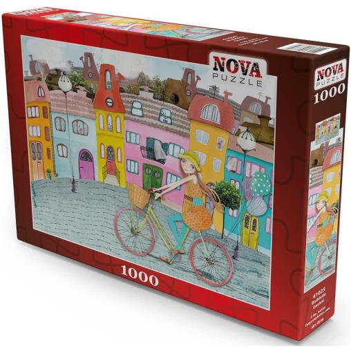 Puzzle Nova En Bicicleta de 1000 Piezas