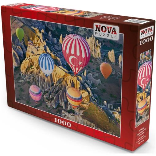 Puzzle Nova Globos en Capadocia de 1000 Piezas