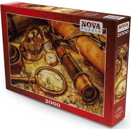 Puzzle Nova Mapa de Tesoro de 2000 Piezas