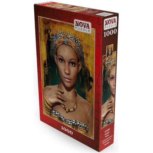 Puzzle Nova Mujer Africana de 1000 Piezas