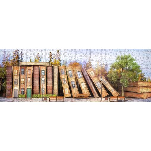 Puzzle Nova Panorama Calle del Libro de 1000 Pzs