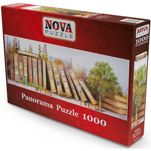 Puzzle Nova Panorama Calle del Libro de 1000 Pzs