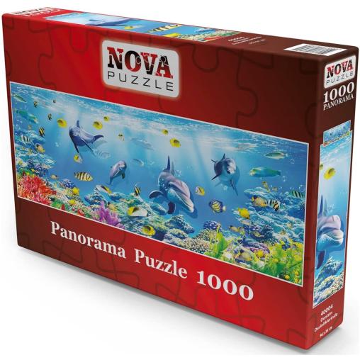 Puzzle Nova Panorama En las Profundidades del Mar de 1000 Pzs