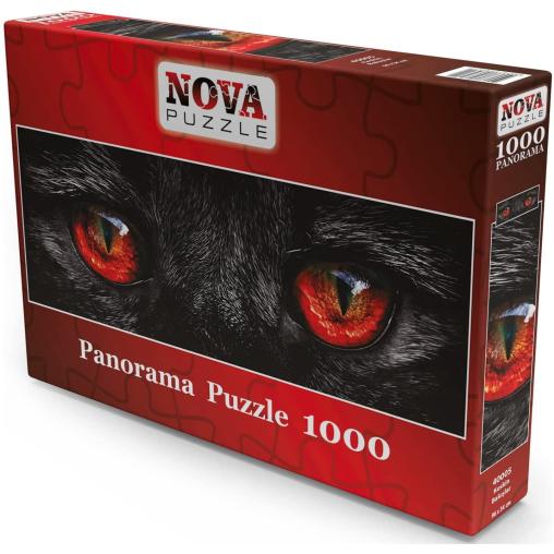 Puzzle Nova Panorama Ojos de Gato de 1000 Pzs