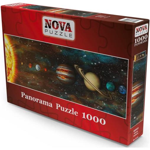 Puzzle Nova Panorama Sistema Solar de 1000 Pzs