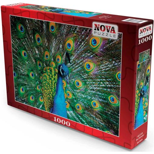 Puzzle Nova Pavo Real de 1000 Piezas