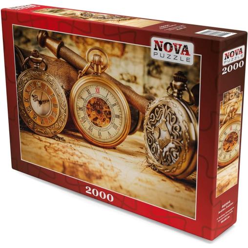 Puzzle Nova Relojes Antiguos de 2000 Piezas