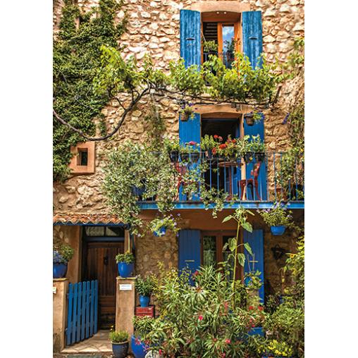 Puzzle Piatnik Balcones Azules de 1000 Piezas