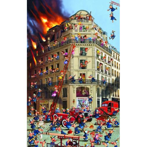 Puzzle Piatnik Pompiers 1000 pièces