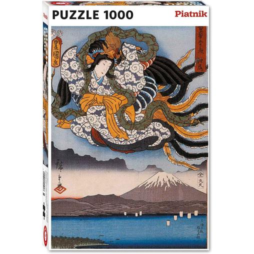 Puzzle Piatnik Amaterasu Diosa del Sol de 1000 Piezas