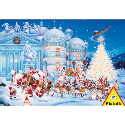 Piatnik Puzzle Usine de jouets de Noël 1000 pièces