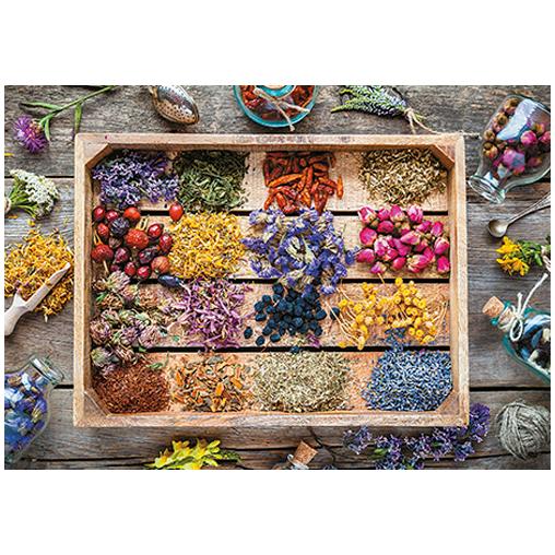 Puzzle Piatnik Hierbas Curativas de 1000 Piezas