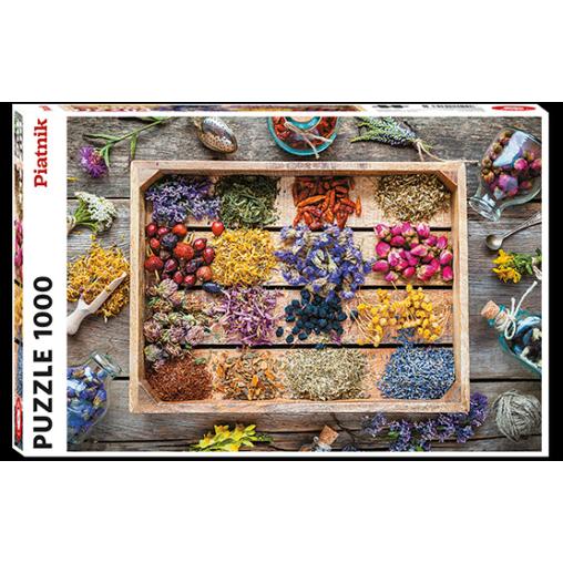 Puzzle Piatnik Hierbas Curativas de 1000 Piezas