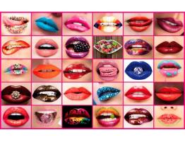 Puzzle Piatnik Labios Hermosos de 1000 Piezas