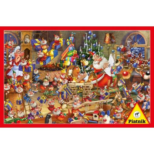 Piatnik Puzzle Préparation de Noël 1000 pièces