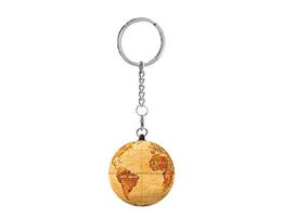 Puzzle Pintoo 3D Llavero Globo Terraqueo Efecto Madera de 24 Pz