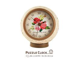 Puzzle Pintoo 3D Reloj Classic Rose de 145 Piezas