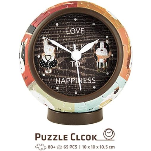 Puzzle Pintoo 3D Reloj Love is the Key de 145 Piezas