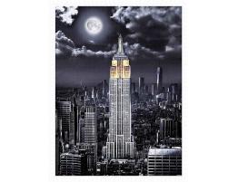 Puzzle Pintoo Empire State Building de Noche de 1200 Piezas