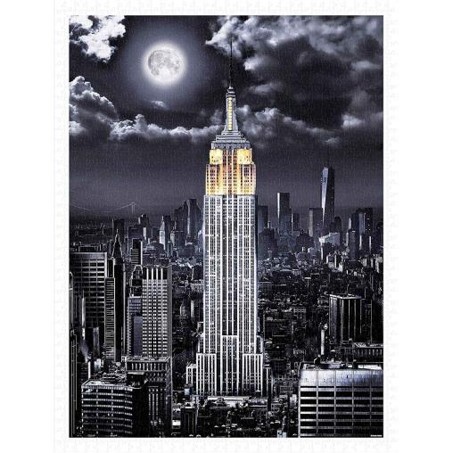 Puzzle Pintoo Empire State Building de Noche de 1200 Piezas