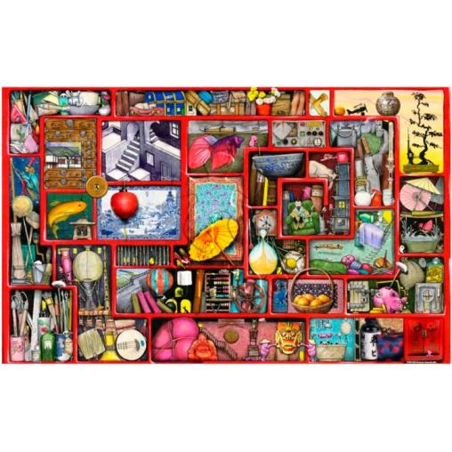 Puzzle Pintoo La Gran Caja Roja de 1000 Piezas