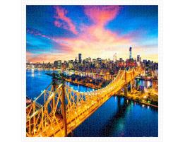 Puzzle Pintoo Manhattan con el Puente de Queensboro de 1600 Pzs