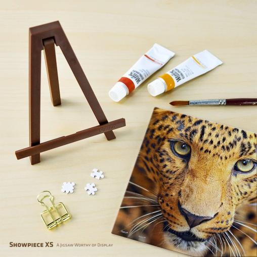 Puzzle Pintoo Primer Plano Leopardo MINIATURE de 256 Piezas