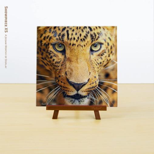 Puzzle Pintoo Primer Plano Leopardo MINIATURE de 256 Piezas