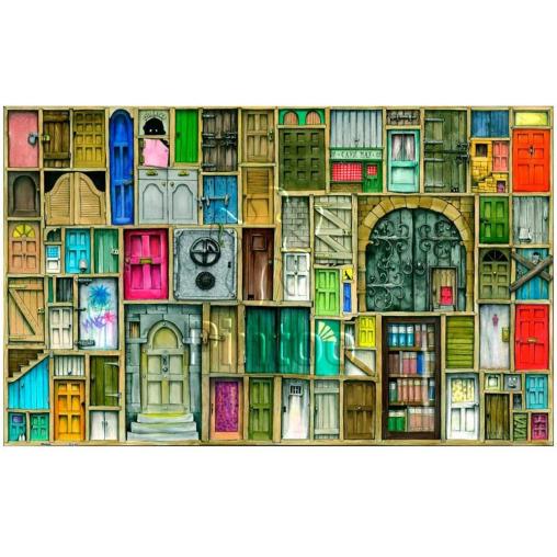 Puzzle Pintoo Puertas Cerradas de 1000 Piezas