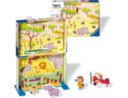 Puzzle-Play Ravensburger Hora del Safari de 2x24 Piezas