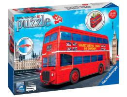 Puzzle Ravensburger 3D Bus Londinense de 216 Piezas