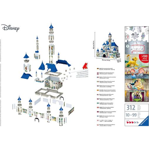 Puzzle Ravensburger 3D Castillo Disney 312 Piezas