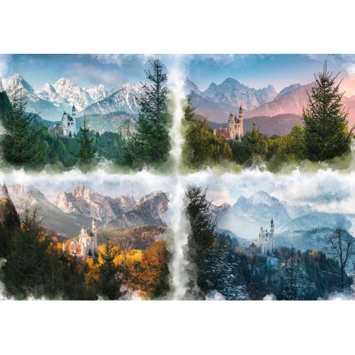 Puzzle Ravensburger 4 Estaciones en Neuschwanstein 18000 Piezas