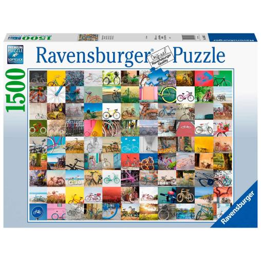 Puzzle Ravensburger 99 Bicicletas y Más... de 1500 Piezas