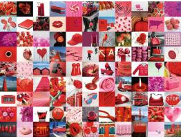 Puzzle Ravensburger 99 Cosas Bellas Rojas de 1500 Piezas