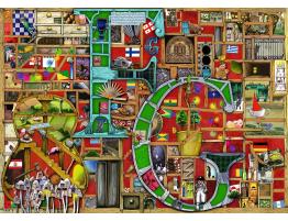 Puzzle Ravensburger Alfabeto F y G de 1000 Piezas