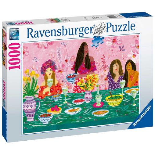 Puzzle Ravensburger Almuerzo de Mujeres de 1000 Piezas