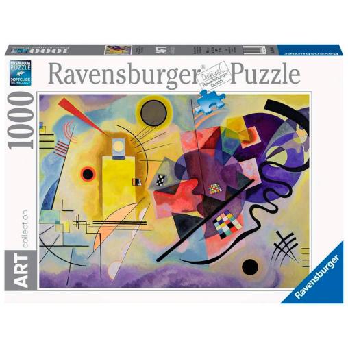 Puzzle Ravensburger Amarillo, Rojo, Azul de 1000 Piezas