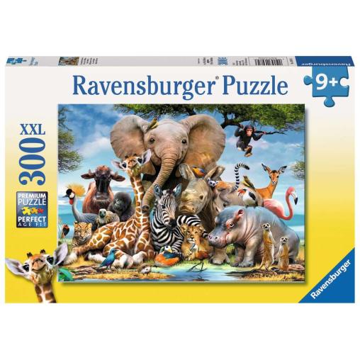 Puzzle Ravensburger Amigos Africanos XXL 300 Piezas