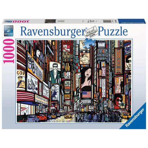 Puzzle Ravensburger Animada Nueva York de 1000 Piezas